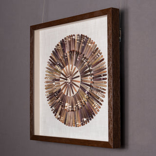 Pencil Urchin Handmade Wall Décor Shadow Box Wall Art (MS47951）