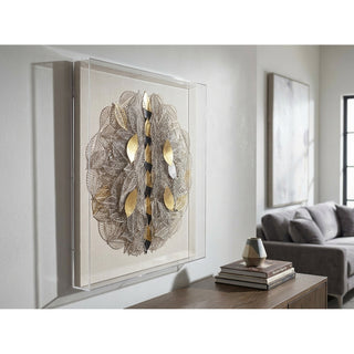 Leaf Pile Acrylic Shadow Box Handmade Wall Art Home Décor