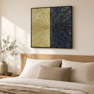 2 Tone Pine Wood Carving Wall Decor