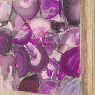 Shattered Purple Agate Wall Décor