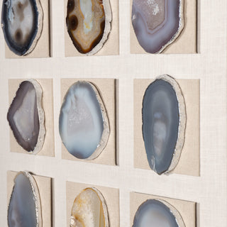 Assorted Agate Slice Wall Décor