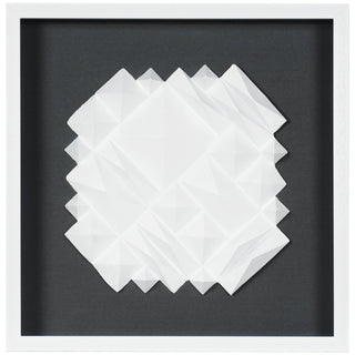 White Ridges Shadow Box Wall Décor