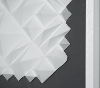 White Ridges Shadow Box Wall Décor