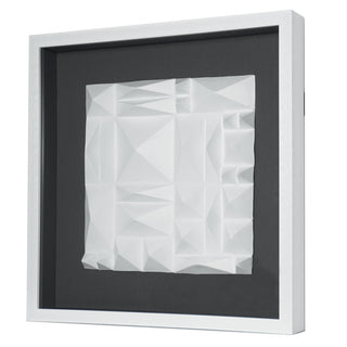 White Ridges Shadow Box Wall Décor