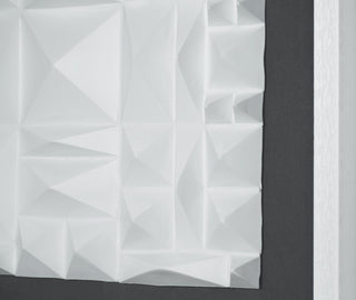 White Ridges Shadow Box Wall Décor