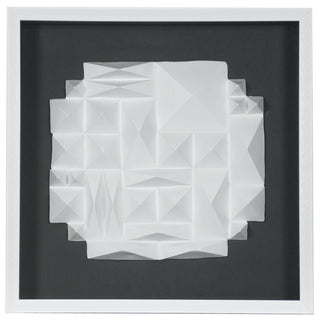 White Ridges Shadow Box Wall Décor