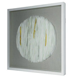 Handmade White Clay Shadow Box Wall Art Decor product view 23