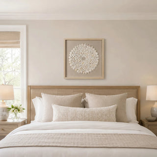 Mini Scallop Shells Handmade Shadow Box Wall Art Décor