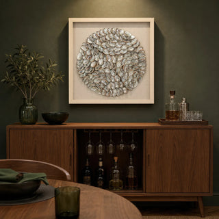 Abalone Shell Handmade Shadow Box Wall Art Décor