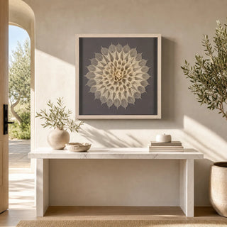 Tree Leaves Blossom Shadow Box Wall Decor Artwork