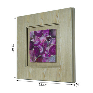 Shattered Agate Wall Decor