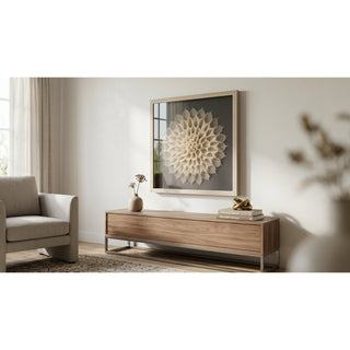 Tree Leaves Blossom Shadow Box Wall Decor Artwork