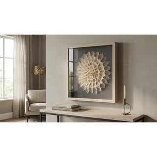 Tree Leaves Blossom Shadow Box Wall Decor Artwork