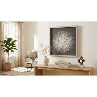 Tree Leaves Blossom Shadow Box Wall Decor Artwork