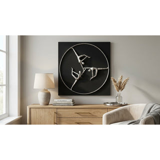 Trisection Metal Wall Décor