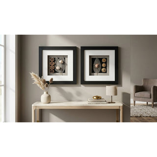 Land & Sea Shadow Box Handmade Wall Décor Set of 2