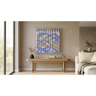 Color Splash on Xuan Paper Shadow Box Handmade Wall Art Home Décor
