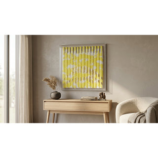 Color Splash on Xuan Paper Shadow Box Handmade Wall Art Home Décor