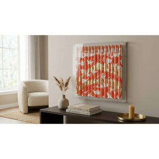 Color Splash on Xuan Paper Shadow Box Handmade Wall Art Home Décor
