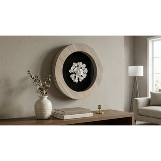 Handmade Ceramic Flower Wall Art Home Decor