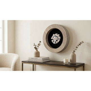 Handmade Ceramic Flower Wall Art Home Decor