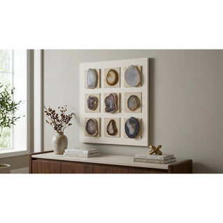 Assorted Agate Slice Wall Décor
