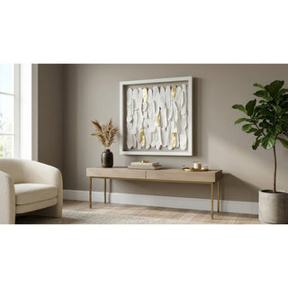 White Clay Handmade Shadow Box Wall Art Décor