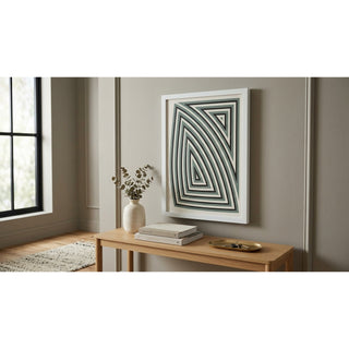 Multi-layered Geometry Art Handmade Shadow Box Wall Art Décor